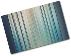 Üveg vágódeszka Kék csíkos pl-ko-80x52-f-81079136