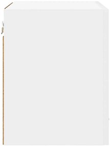 Függő szekrény ajtóval Riga 2 pcs Fehér 40 x 31 x 40 cm Faanyag