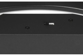 Fekete LED dimmelhető mennyezeti lámpa 49x64 cm Darvin – Trio