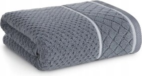 Fürdőlepedő 70X140 acél, rizs mintás