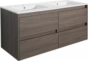 Porto 120 alsó fürdőszoba bútor mosdóval rauna szil színben