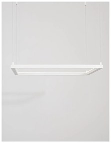 Nova Luce 1 ágú függeszték, fehér, 3000K melegfehér, beépített LED, 1x40W, 3000 lm, 9990733