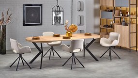 Peroni bővíthető étkezőasztal arany tölgy 100-250 cm