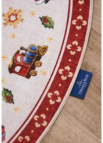 Piros kerek szőnyeg karácsonyi mintával ø 150 cm Red Christmas – Villeroy&amp;Boch