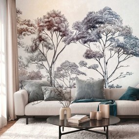 Falfestmény Fotótapéta Látványos Magas Ágak Fák a Flizelinen