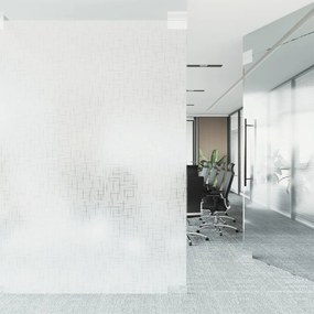 matt csillagmintás PVC ablakfólia 90 x 500 cm