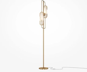 Maytoni MARMO MOD099FL-02G Állólámpa 2x40W/G9 IP20