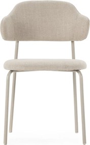 Krémszínű étkezőszék szett 4 db-os Adriel – Marckeric