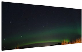 Északi fények képe (120x50 cm)