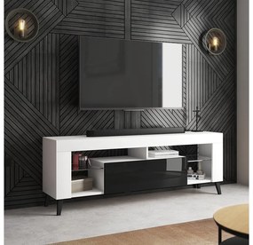 Tv szekrény/asztal Huricane  (fehér + fekete). 1098725