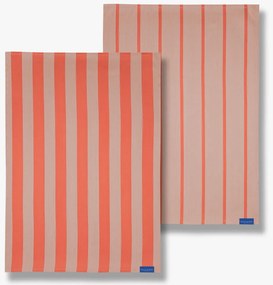 Pamut konyharuha szett 2 db-os 50x70 cm Stripes – Mette Ditmer Denmark