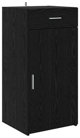 Széf fiókkal Musta tammi 42.5 x 40 x 93 cm Faanyag