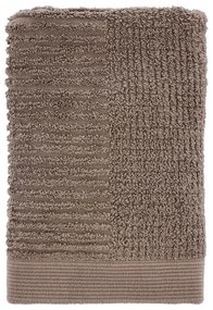 Szürkésbarna frottír pamut törölköző 50x70 cm Classic – Zone
