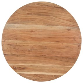 Tömör akácfa étkezőasztal 80 cm