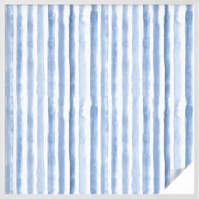 Szélvédőfólia Ablakvédő Adatvédelem Kék csíkos 100x100 cm