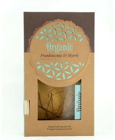 Bio diffúzor Frankincense &amp; Myrrh 150 mlpálcikákkal