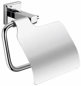 GEDY 6925 Colorado WC-papír tartó fedővel, ezüst