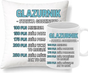 Bögre és Párna Szett Mázolónak Ajándék