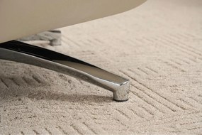 VASHOME Elektromos relaxációs fotel állítható háttámlávalés lábzsámollyal, USB töltővel, Bézs