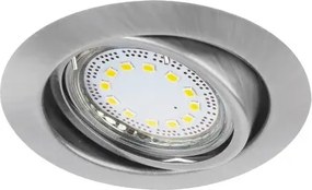 Beltéri süllyesztett lámpa gu10 3w 240lm szatin króm lite