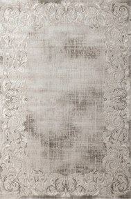 Boho Díszszes Szürke-bézs Szőnyeg Nantes Nappaliba 160x220 cm