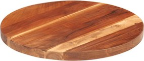 vidaXL kerek tömör akácfa asztallap 25-27 mm 40 cm