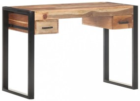 tömör fa íróasztal 110 x 50 x 76 cm
