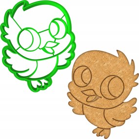 Húsvéti Forma Mézeskalács lyukasztó Húsvéti Csirke Csirke 8cm