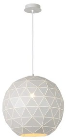 Lucide 21409/40/31 - Függeszték OTONA 1xE27/60W/230V fehér