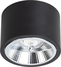 MILAGRO ML1074 REDONDO Hengeres Mennyezeti Lámpa Fekete GU10/AR111 IP20