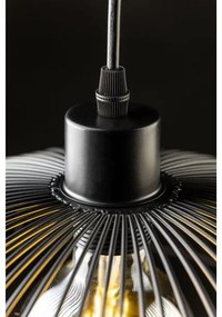 Lámpa Mennyezeti lámpatest RETO 1,4137,AC220-240V,50/60Hz,1*E27,IP20,átmérő 40CM,egyes,fekete