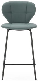 Zöld bárszék szett 2 db-os (ülésmagasság 67 cm) Maura – Marckeric