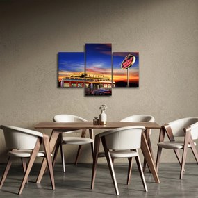 Kép - Esti bár (90x60 cm)