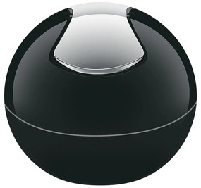 Fekete műanyag szemetes 1 l Bowl – Spirella