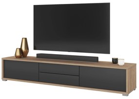 TV asztal Fiora 39 (olajozott tölgy + antracit). 1066463