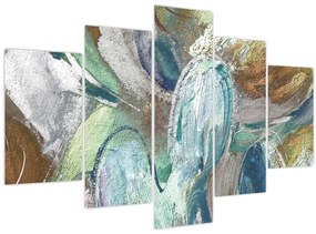 Kép - Absztrakt figurás festészet (150x105 cm)