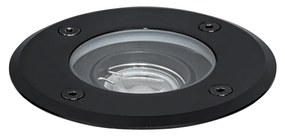 Modern kültéri talajszpot fekete 35 mm állítható IP65 - Delux