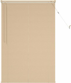 vidaXL Zsaluzia Állítható Világos barna mintával 150 x 90 cm PVC
