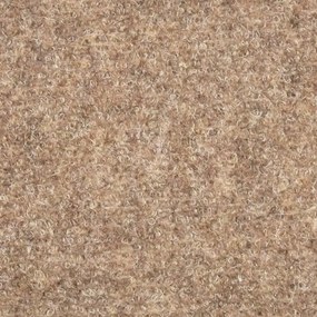 15 db krémszínű tűlyukasztott öntapadó lépcsőszőnyeg 56x17x3 cm