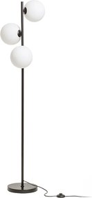 RENDL ETHERIA stojanová černá opálové sklo 230V LED G9 3x7W