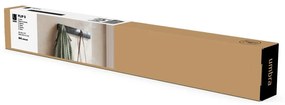Fekete nyárfa fali fogas Flip – Umbra