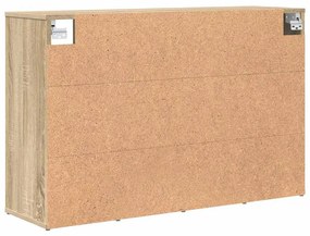 Cipősszekrény polcokkal sonoma tölgy 103 x 30 x 67 cm Faanyag
