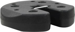 4 db fekete beton pavilon súly 220 x 50 mm