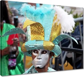Vászonkép 50x40 Színes farsangi jelmez