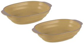 Agyagkerámia sütőtál készlet 2 db-os 14x21 cm Clyde – Ladelle