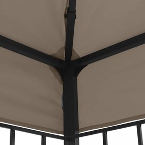 tópszínű pavilon 4 x 3 m