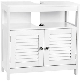 EIKE fehér fürdőszobai szekrény