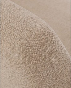 Világosbarna zsenília kanapé 205 cm Amsen – Kave Home