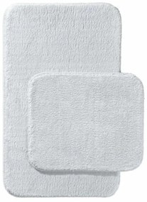 Világosszürke fürdőszobai kilépő szett 2 db-os 50x90 cm Plush – Mila Home
