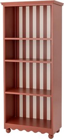 Piros könyvespolc 66x151,5x32 cm Sasha – Bloomingville